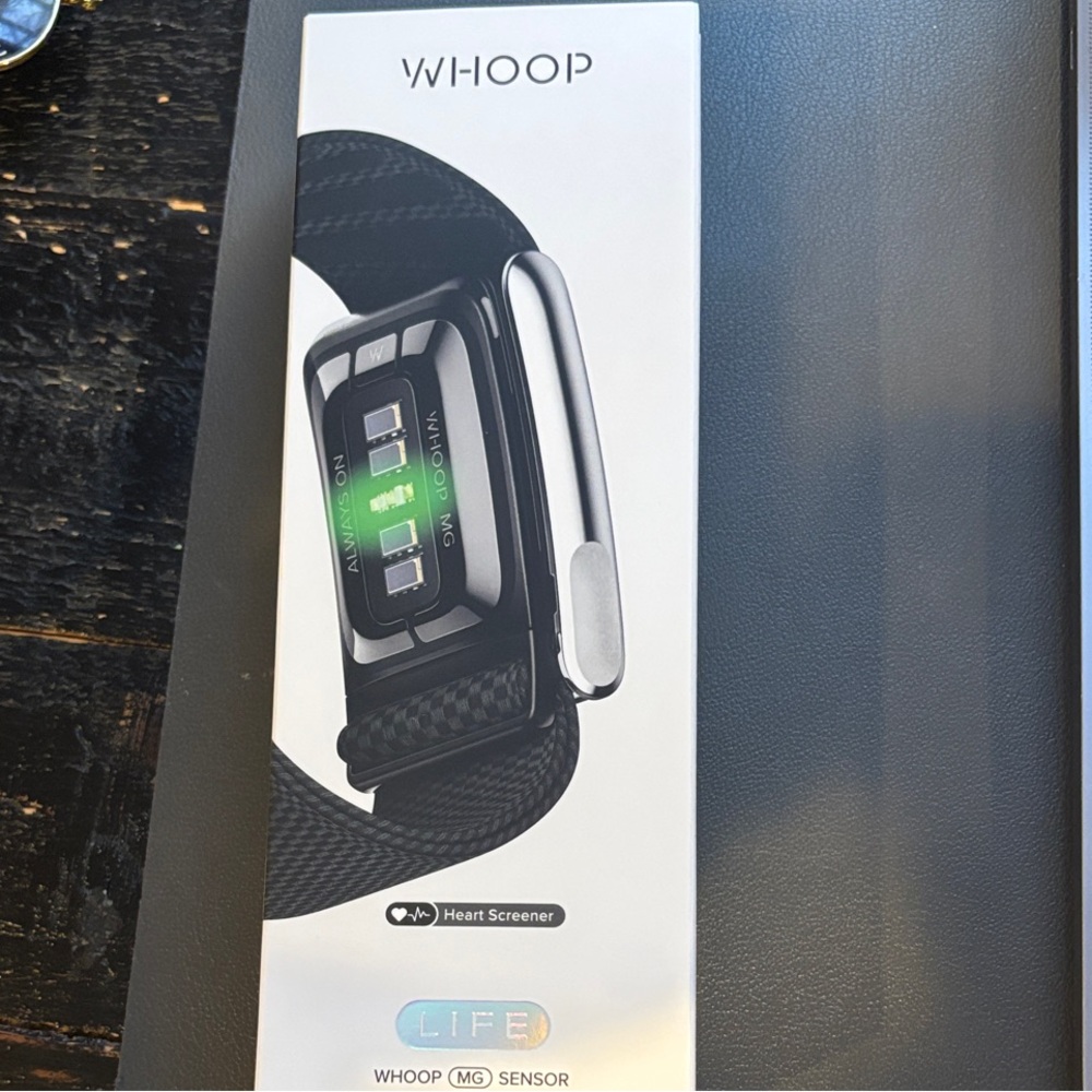 Whoop Black Fitness Tracker